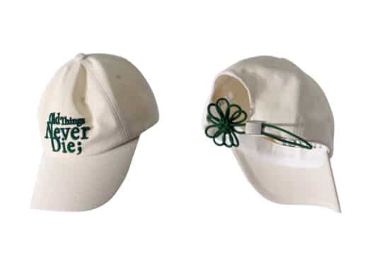 ONGO Flower Knot Cap Green