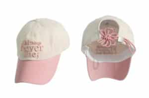ONGO Flower Knot Cap Pink