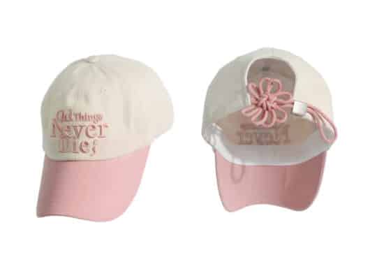 ONGO Flower Knot Cap Pink