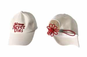 ONGO Flower Knot Cap Red