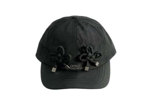 ONGO Nylon Clover Cap Black