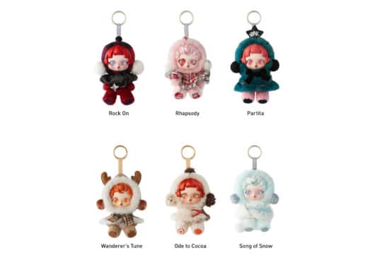 Pop Mart SKULLPANDA Winter Symphony Series Vinyl Face Plush Pendant Single Blind Box - Image 2