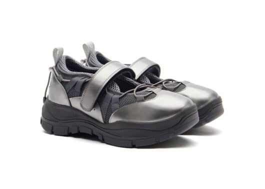 Rockfish Weatherwear Bryn Velcro Sneakers (Mesh) V2 Dark Silver