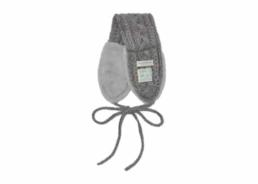 Rockfish Weatherwear Cable Fur Knit Earmuff Grey