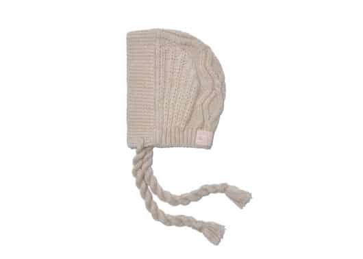 Rockfish Weatherwear Cable Knit Balaclava Beige