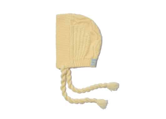 Rockfish Weatherwear Cable Knit Balaclava Butter