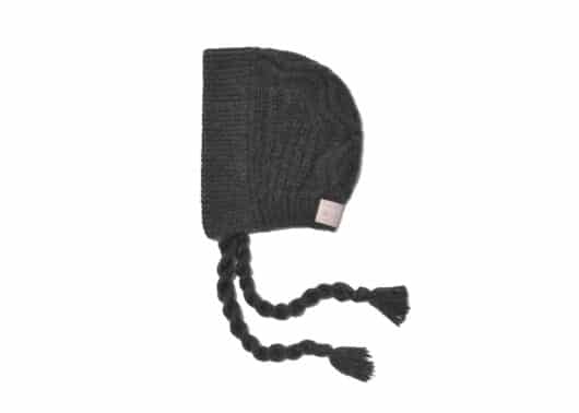 Rockfish Weatherwear Cable Knit Balaclava Charcoal