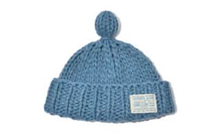 Rockfish Weatherwear Hand Knit Bubble Beanie Blue