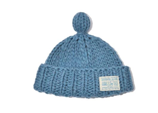 Rockfish Weatherwear Hand Knit Bubble Beanie Blue
