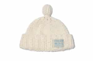 Rockfish Weatherwear Hand Knit Bubble Beanie Ivory