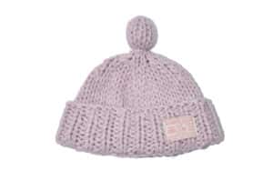 Rockfish Weatherwear Hand Knit Bubble Beanie Lavender