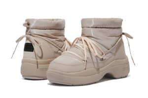 Rockfish Weatherwear Snow Padded Boots Short Beige