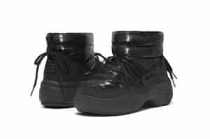 Rockfish Weatherwear Snow Padded Boots Short Black