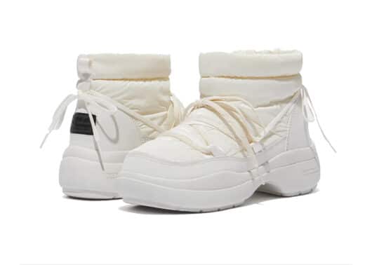 Rockfish Weatherwear Snow Padded Boots Short Ivory