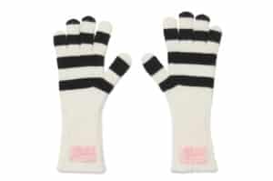 Rockfish Weatherwear Stripe Ribbed Gloves Black