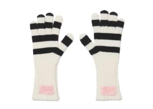 Rockfish Weatherwear Stripe Ribbed Gloves Black