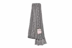 Rockfish Weatherwear Tassle Knit Muffler Grey