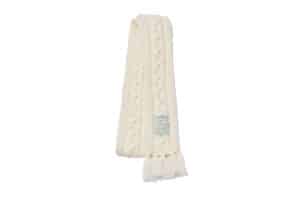 Rockfish Weatherwear Tassle Knit Muffler Ivory