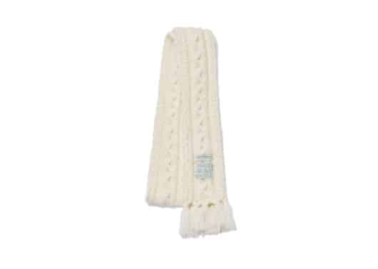 Rockfish Weatherwear Tassle Knit Muffler Ivory