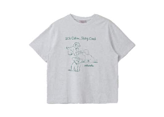 Rolarola Cool Friends Puppy Tee Melange Gray