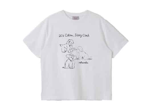 Rolarola Cool Friends Puppy Tee White