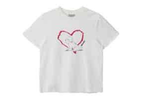 Rolarola Heart Friends Puppy Tee White