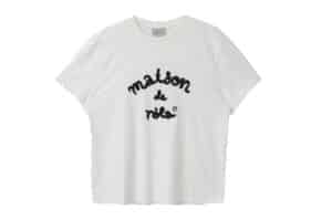 Rolarola Maison de Rola Embroidery Loose Fit Tee White