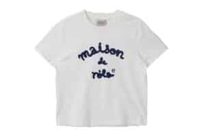 Rolarola Maison de Rola Embroidery Tee White Navy