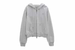 Rolarola Nubasic Hood Zip-Up Melange Gray