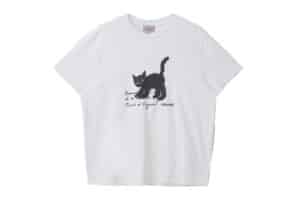 Rolarola Rola Cat Friends Loose Fit Tee White