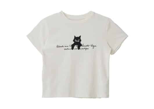 Rolarola Rola Cat Friends Tee White