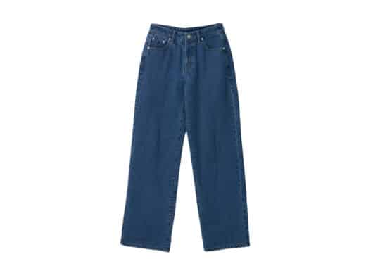 Rolarola Semi Low Rise Denim Pants Blue
