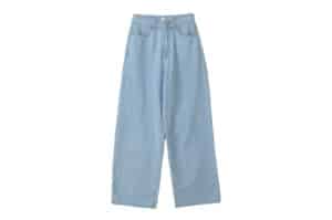 Rolarola Summer Wide Denim Pants Light Blue