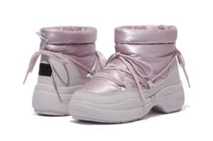 Rockfish Weatherwear Snow Padded Boots Short Lavender