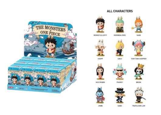 Pop Mart Labubu The Monsters x One Piece Series Single Blind Box - Image 2