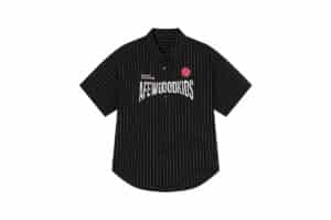 A Few Good Kids 25SS Oversized Stripe Shirt Black