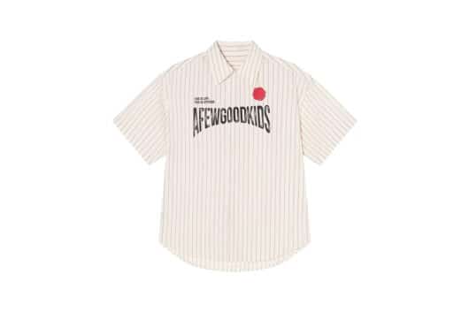 A Few Good Kids 25SS Oversized Stripe Shirt Natural