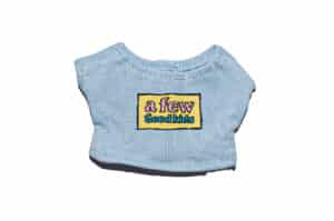 A Few Good Kids Basic Tee For Labubu Blue
