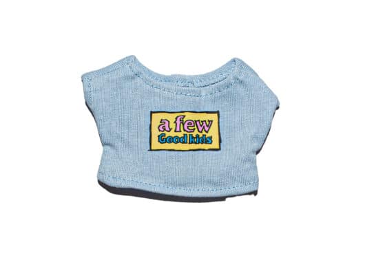 A Few Good Kids Basic Tee For Labubu Blue