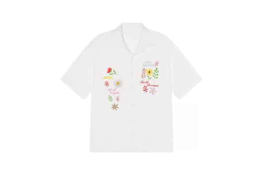 A Few Good Kids Floral Shirt White