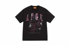 A Few Good Kids Metal Floral Retro Tee Black