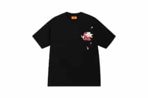 A Few Good Kids Rhinestone Flower Logo Tee Black