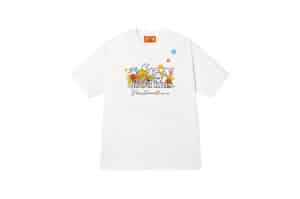 A Few Good Kids Tombonia Puppy Print Angel Tee White