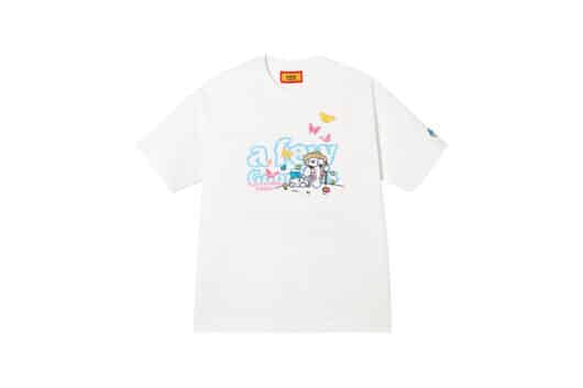 A Few Good Kids Tombonia Puppy Print Holiday Tee White
