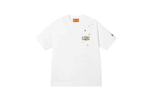 A Few Good Kids Tombonia Puppy Print Spring Diary Tee White