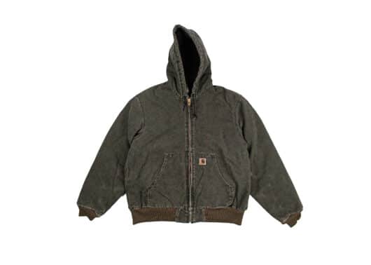 Carhartt Vintage J130 Jacket Moss Green Sz L - Image 3