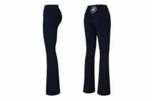 Mardi Mercredi Beurre Ultimate Comfort Bootcut The Flower Leggings Black Ivory