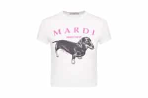 Mardi Mercredi DDANJI Cropped Tee Cream Pink