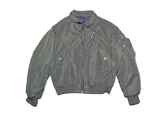 PANQ 2024FW PANQ Double-Sided American Army Bomber Olive - Image 2