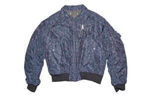 PANQ 2024FW PANQ Double-Sided American Army Bomber Olive